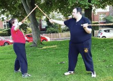Outdoor Weapons Training